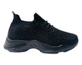 Midnight Crystal Knit Trainer