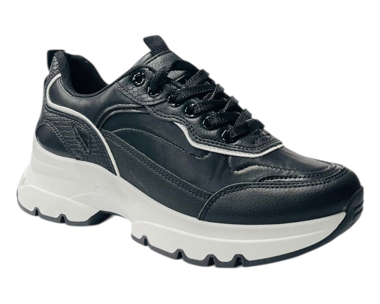 Noir Ridge Chunky Trainer